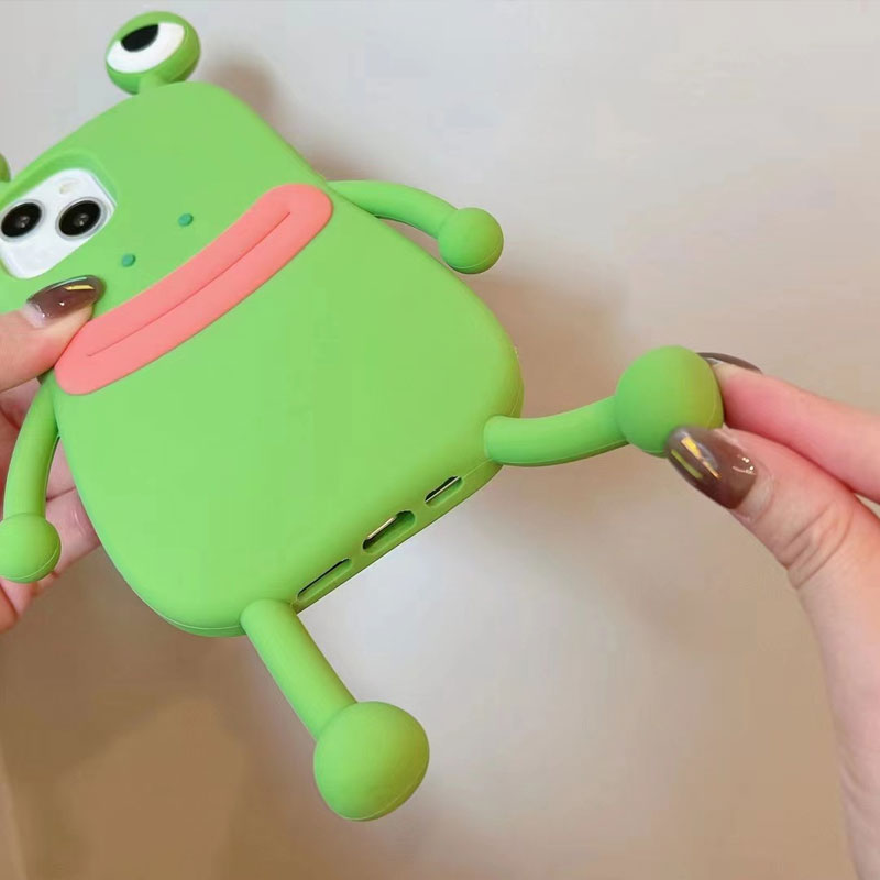 Cartoon Funny Frog Phone Case