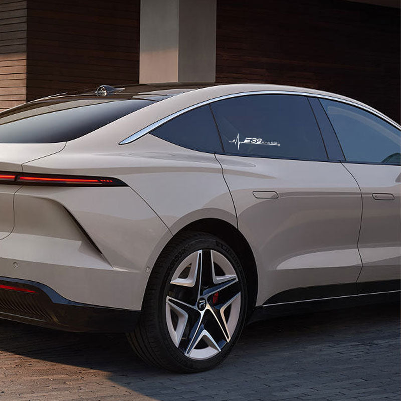 Car Window Glass Sticker Pull Flower Decoration