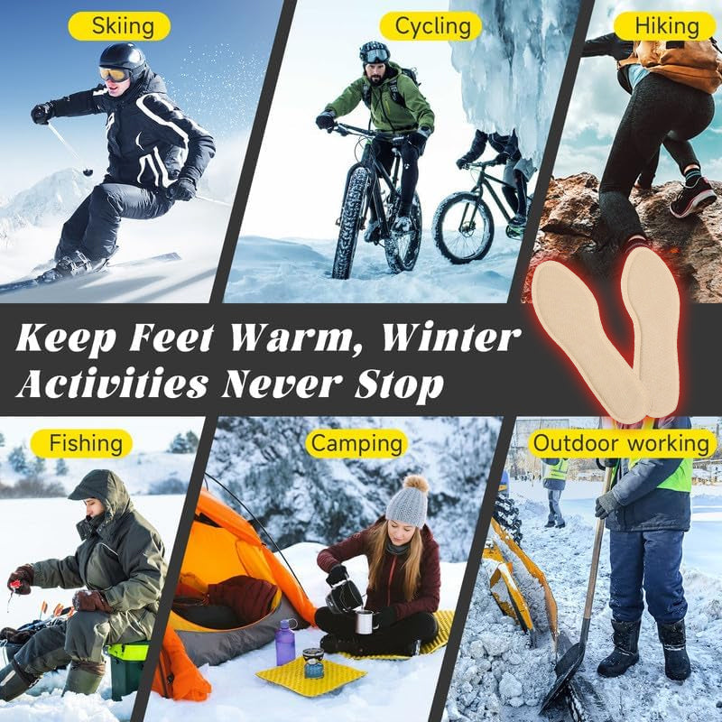 Self-Heating Insoles