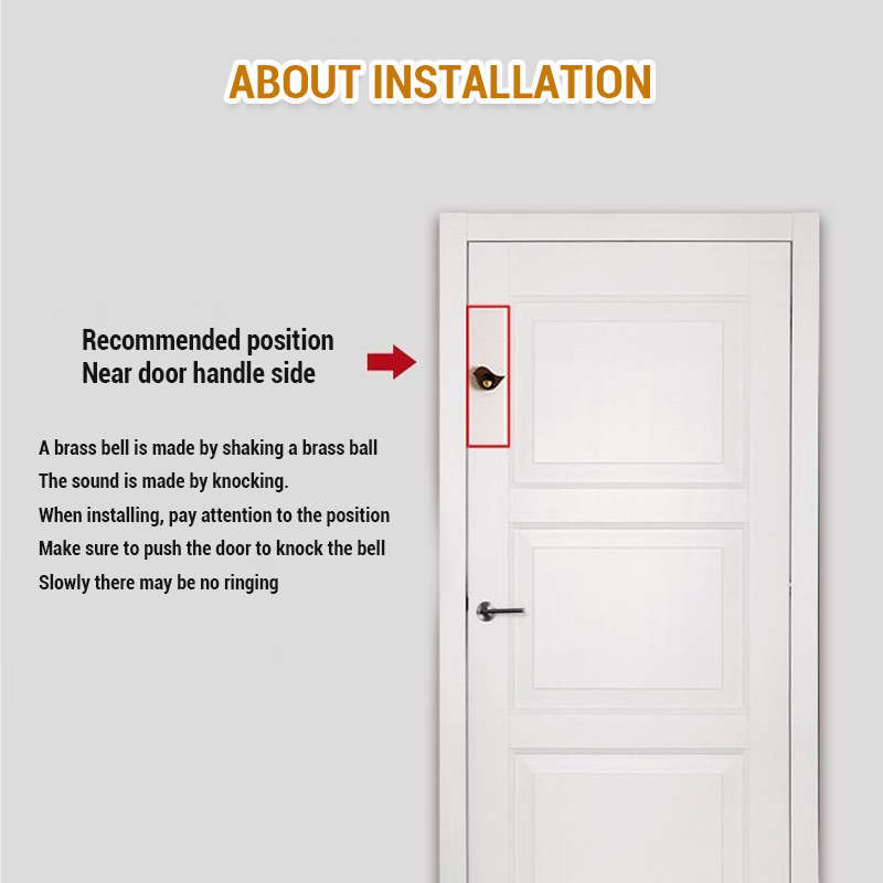 Doorbell Entry Door Ornaments Decoration