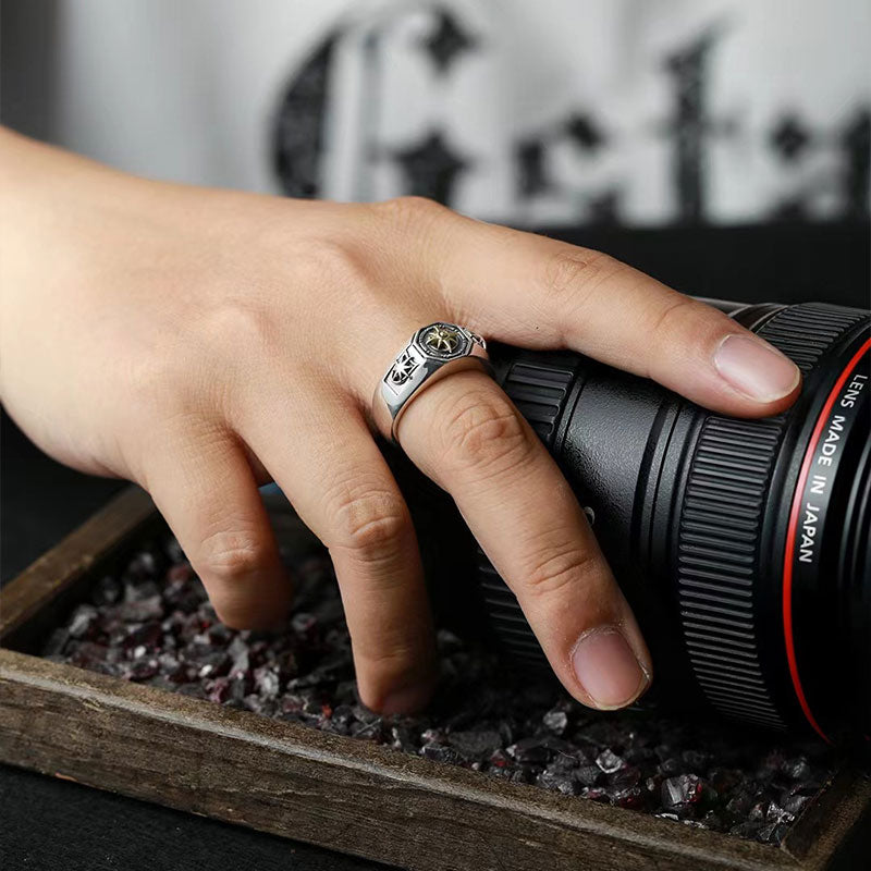 Vintage Astral Cyberpunk Ring（2 Pcs）