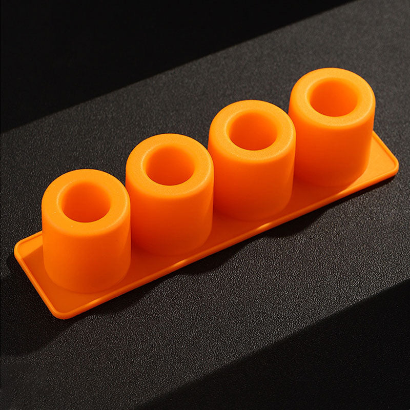 4 Holes Silicone Ice Cup Shape