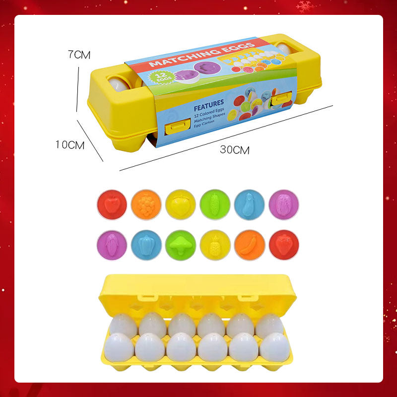 Early Education Matching Egg Twist Egg