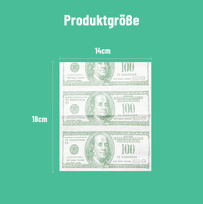 4-lagige, verdickte Servietten