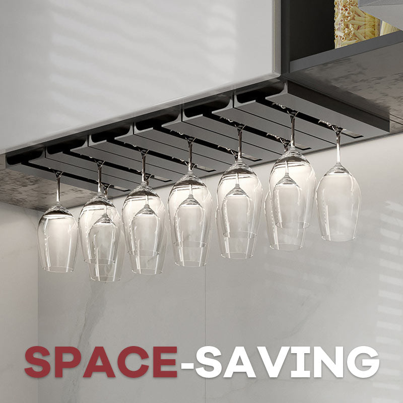 Red Wine Glass Hanging Rack