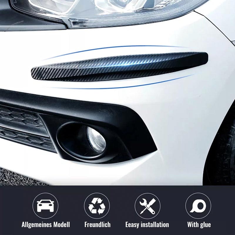 Antikollisionsstreifen für Autostoßstangen (2 Stück)