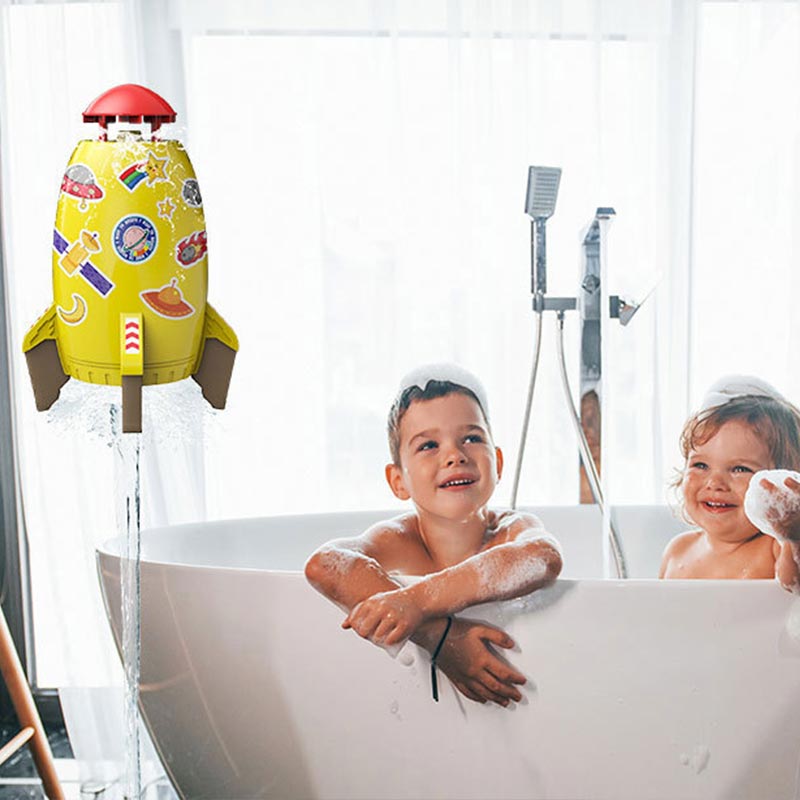 Flying Water Spray Rocket Toy