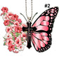 Car Interior Butterfly Pendant