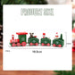 Wooden Train Christmas Decoration Toy