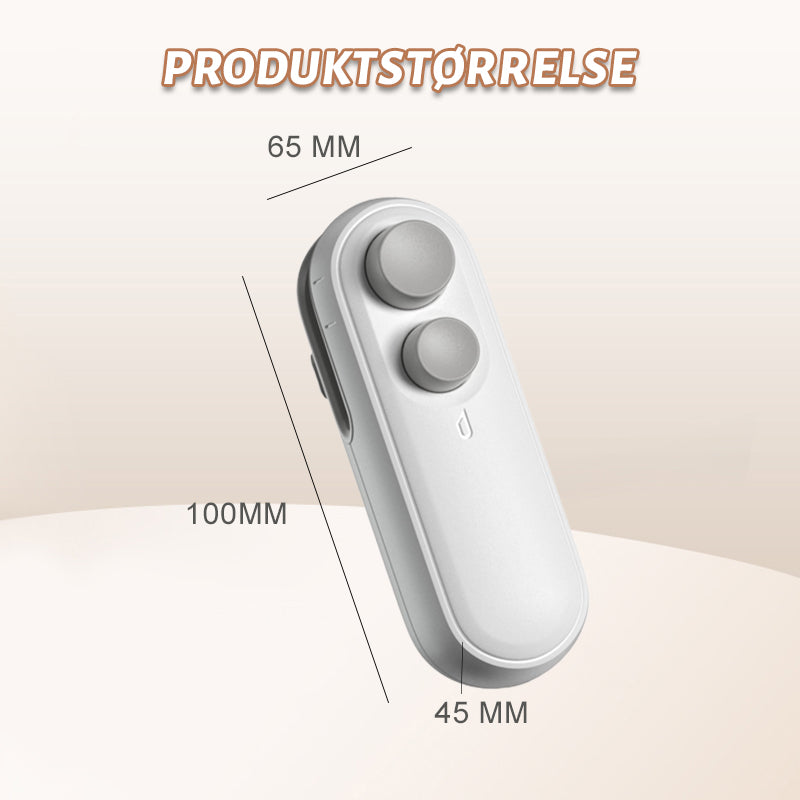 Mini Snack-Forseglingsmaskin/Mini Sealing Machine