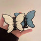 Vintage French Acrylic Butterfly Hair Clip