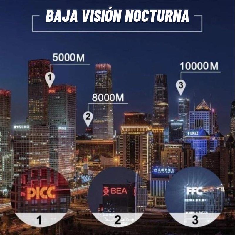 Telescopio Monocular Impermeable De Alta Resolución/High resolution waterproof monocular telescope