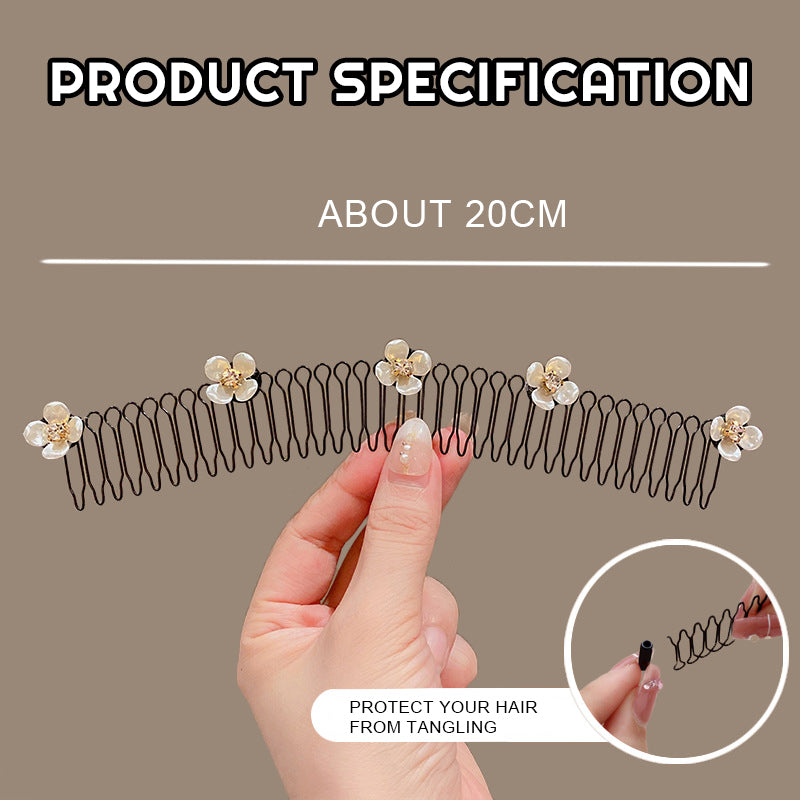 Invisible Broken Hair Clip At The Back Of The Head