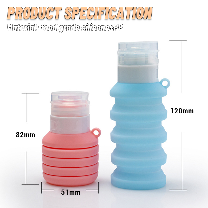 Travel Portable Silicone Dispensing Bottle