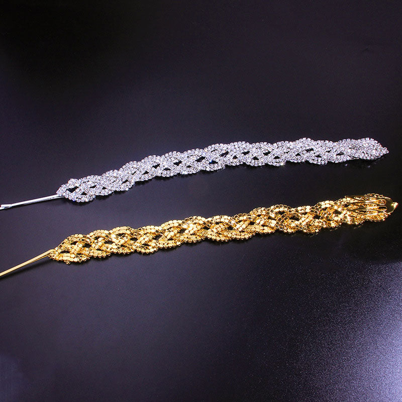 Rhinestone Dreadlocks Headband