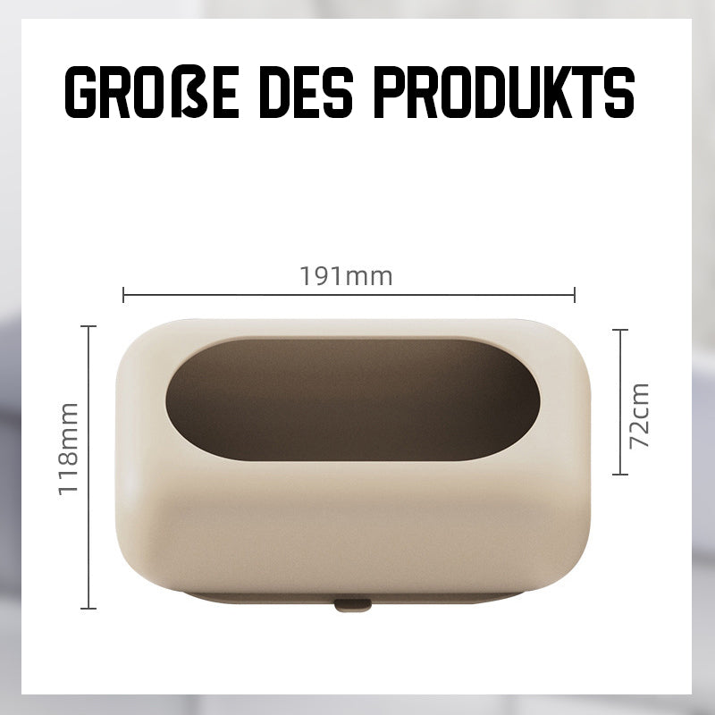 Silikon-Taschentuchbox mit Saugnapf/Suction cup anti-fall and wear-resistant paper box