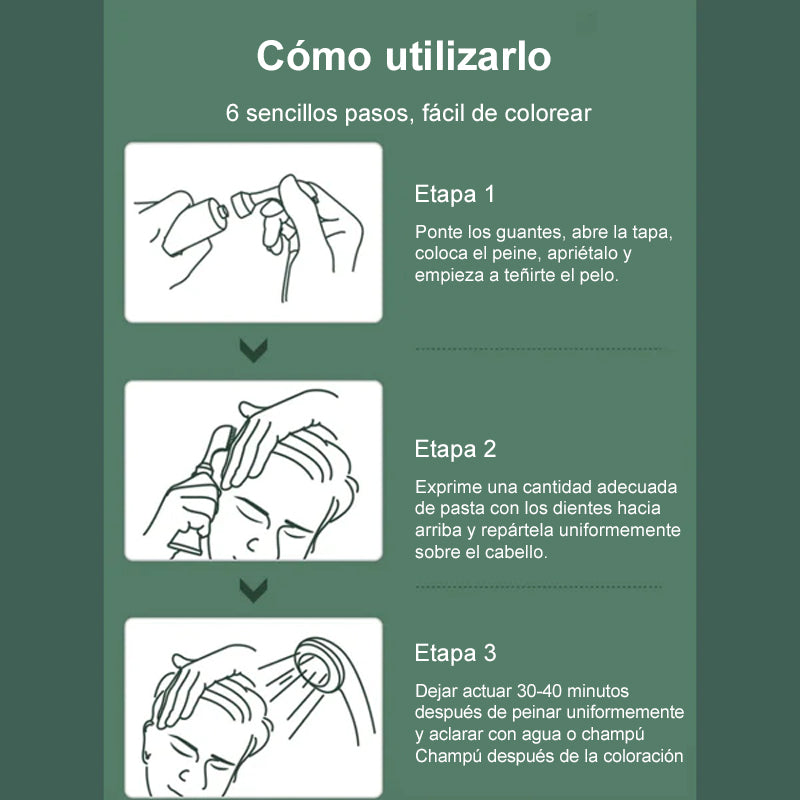 Peine para teñir el pelo Fruit Essence/Fruity hair dye comb