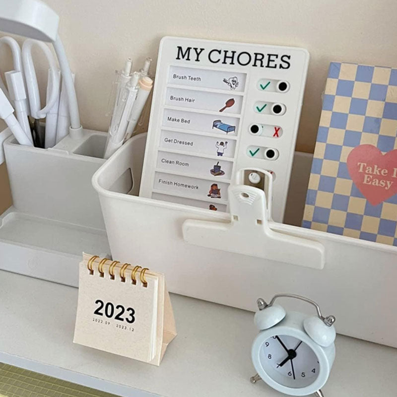 Children'S Self-Discipline Punch Card