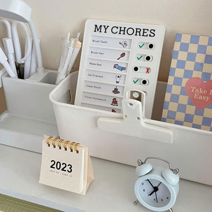 Children'S Self-Discipline Punch Card