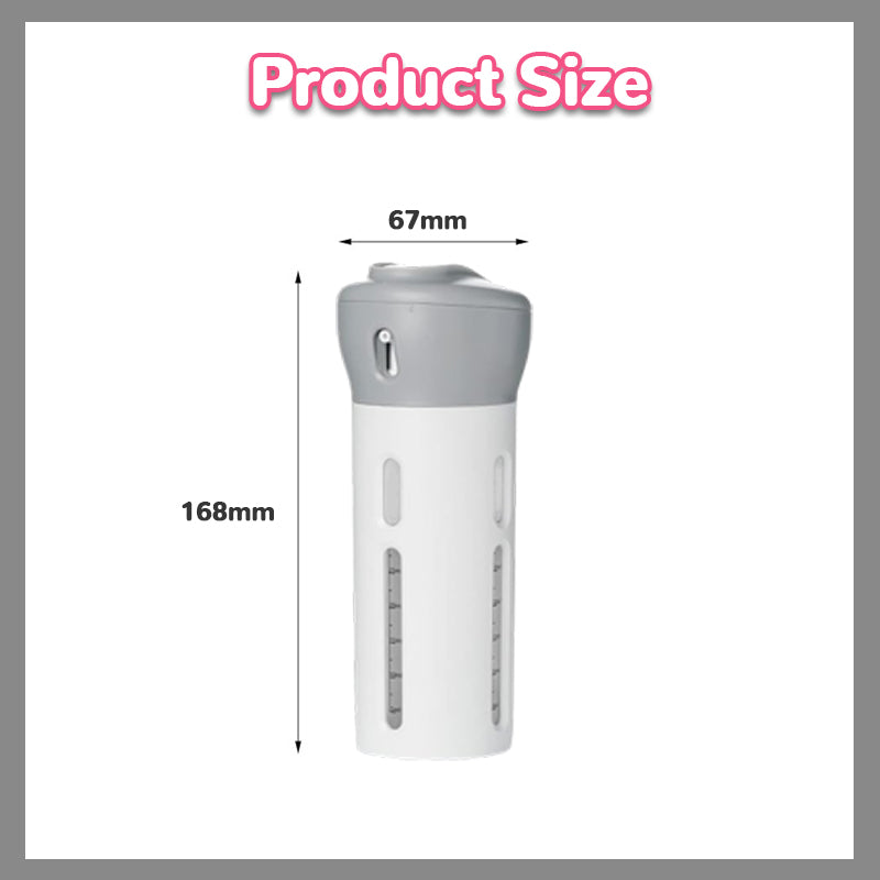 4-In-1 Travel Lotion Dispenser Bottle