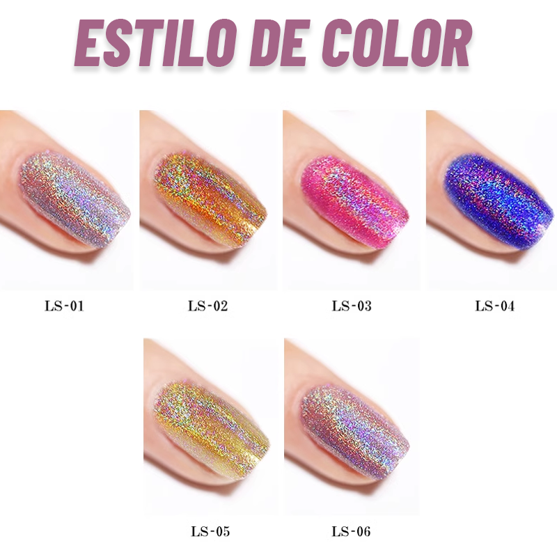 Esmalte De Uñas Láser Colorido/Colored nail polish