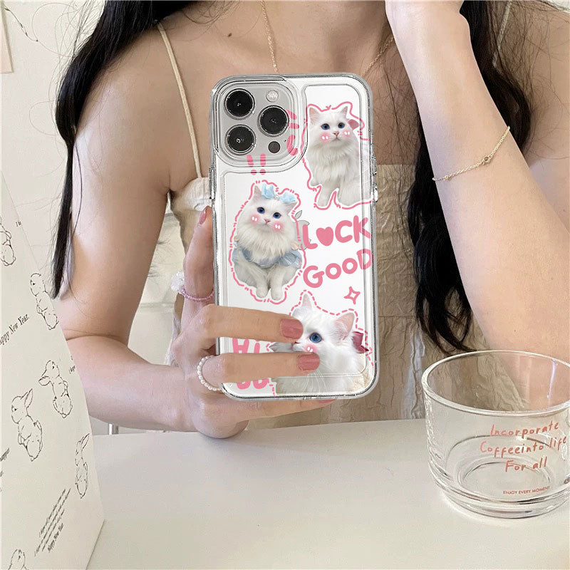 Shy Cat Mobile Phone Case