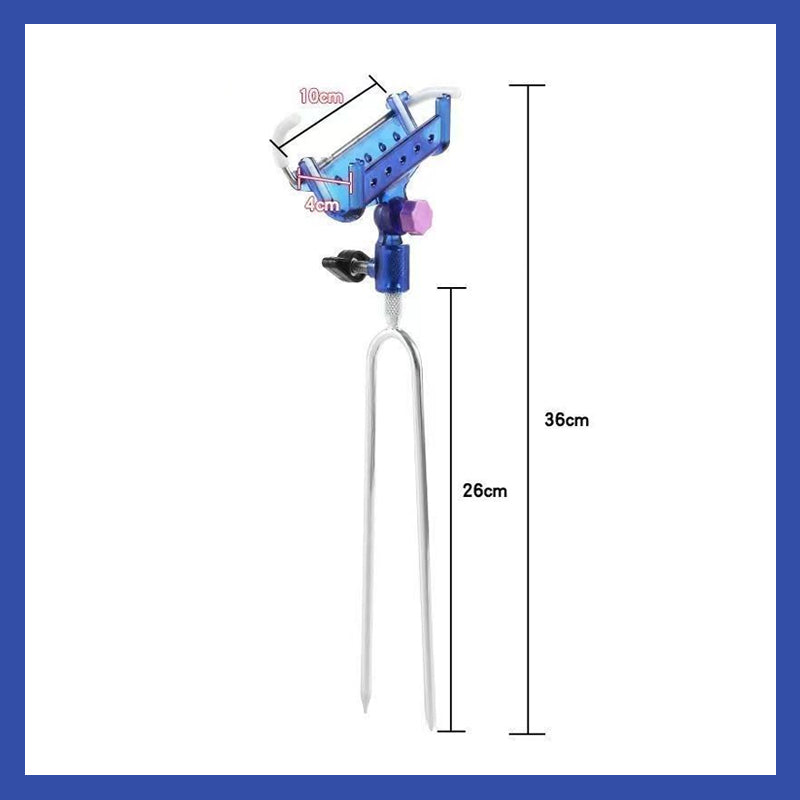 Fishing Rod Self-Locking Bracket