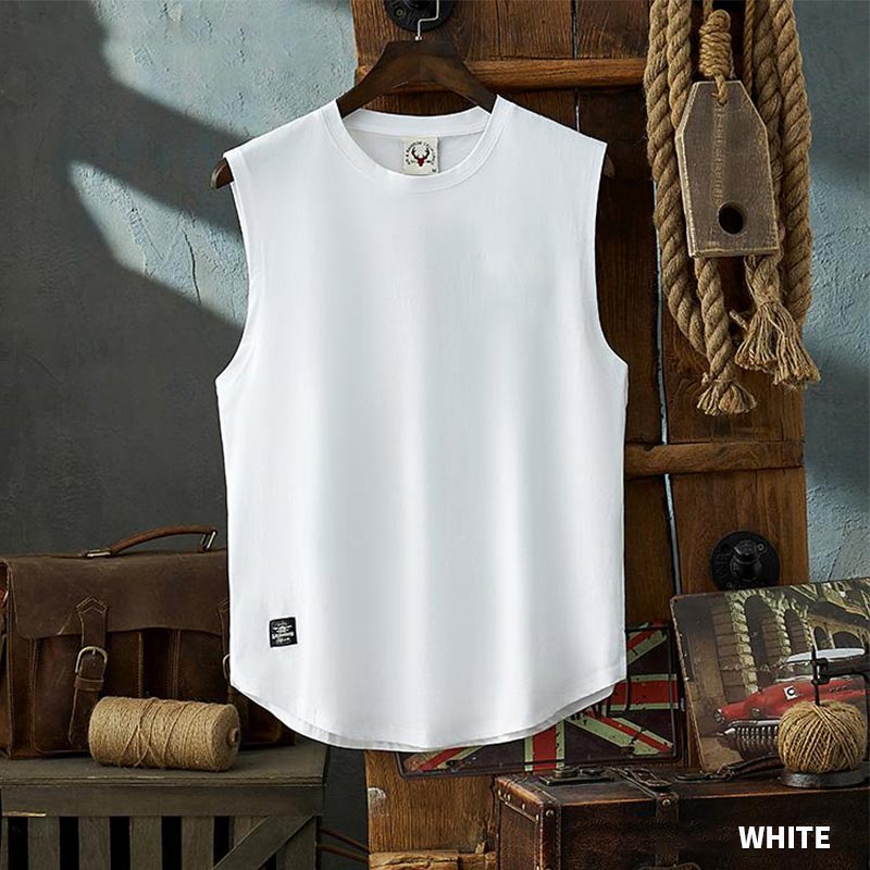 Summer Cotton Sports Sleeveless T-Shirt
