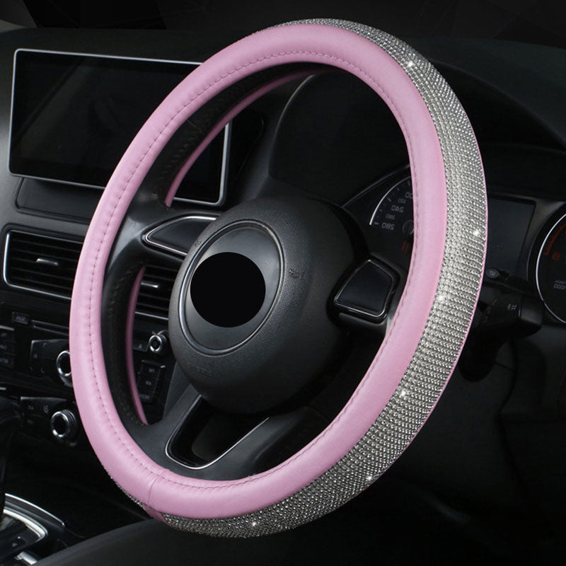Diamond Car Steering Wheel Cover