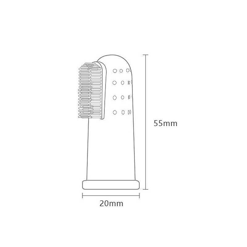 Silicone Pet Finger Toothbrush