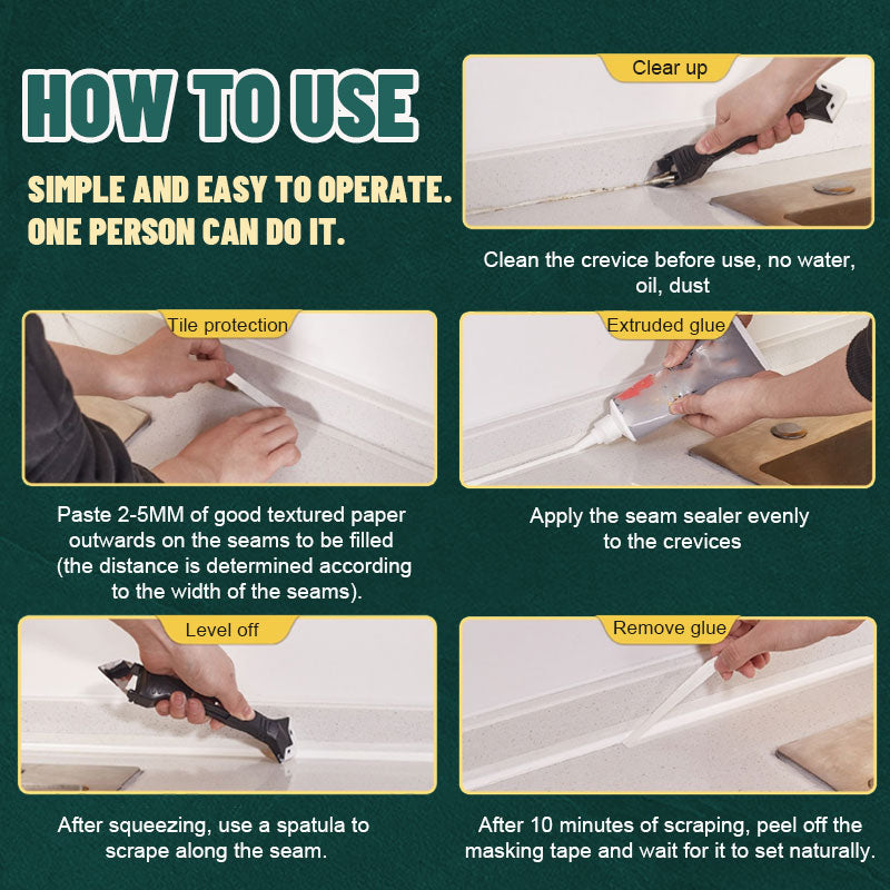 [Free shovel + textured paper] Household Seaming Agent