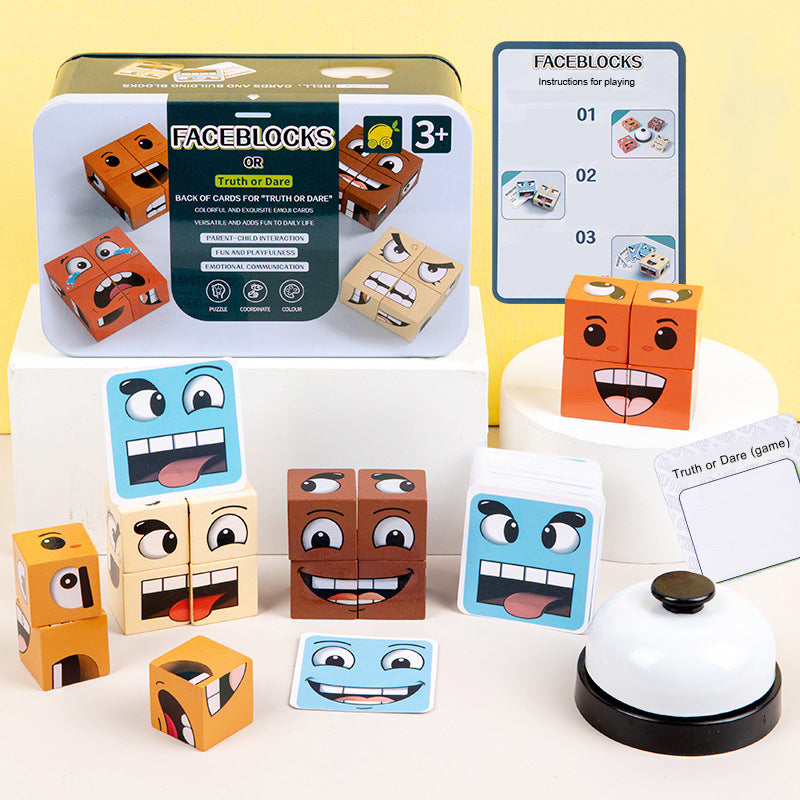 Face Change Rubik’s Cube Game