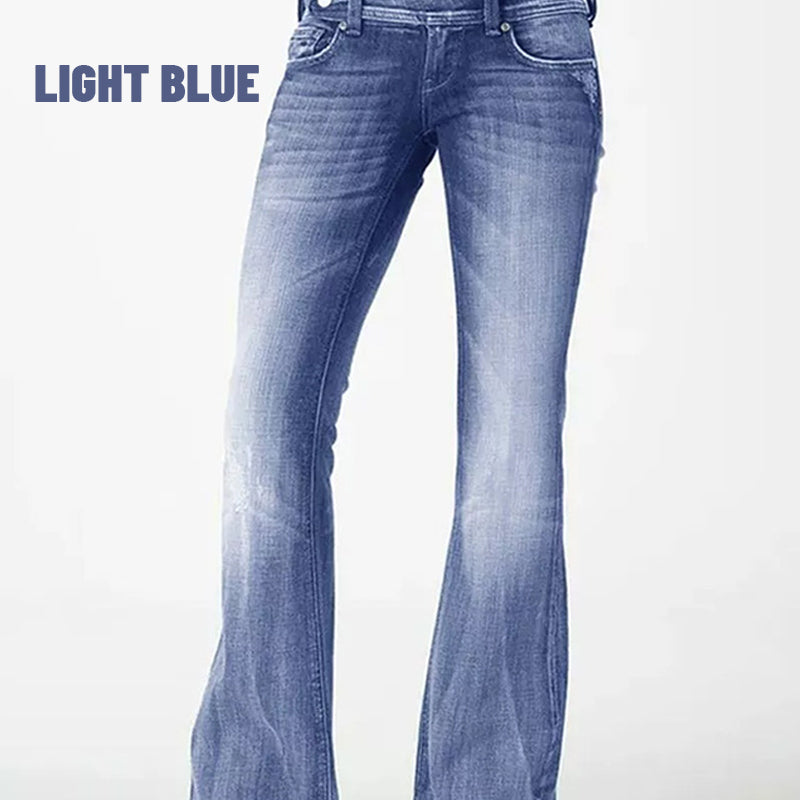 Women's Mid-Rise Bootcut Jeans