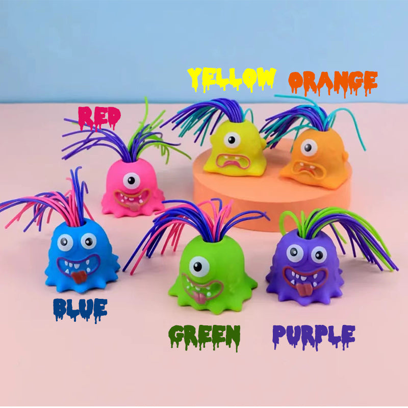 Screaming Pals: They scream when pulled by their hair!