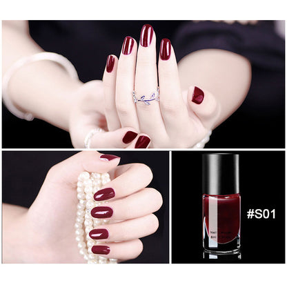 Ny Avtagbar Vannbasert Neglelakk/Removable water-based nail polish