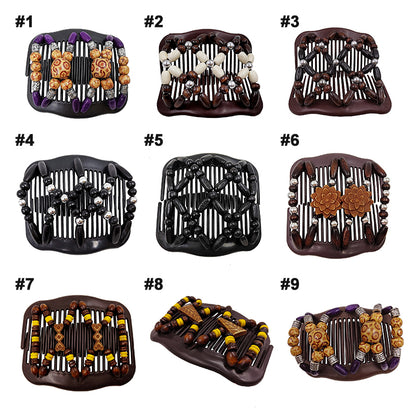 Double Row Elastic Comb