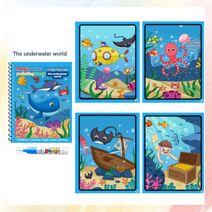 Magical Magic Doodle Water Painting Book
