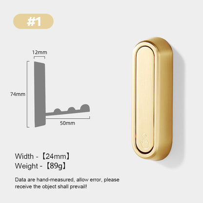 Multifunctional Hidden Furniture Metal Handle