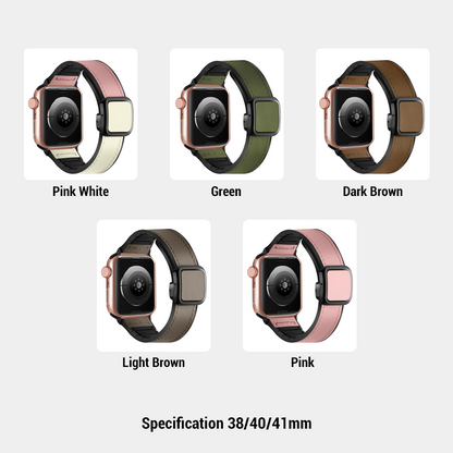 Magnetic Silicone Leather Wrist Strap