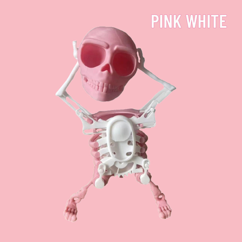 Dancing 3D Skeleton Man