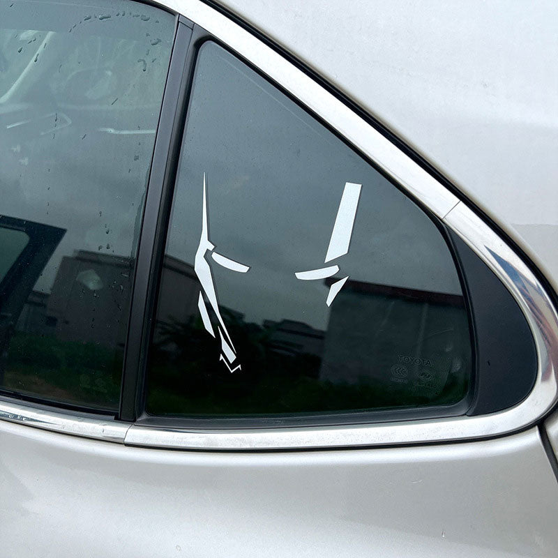 Personalisierte kreative reflektierende Aufkleber（2er-Pack）/Personalized creative reflective car stickers