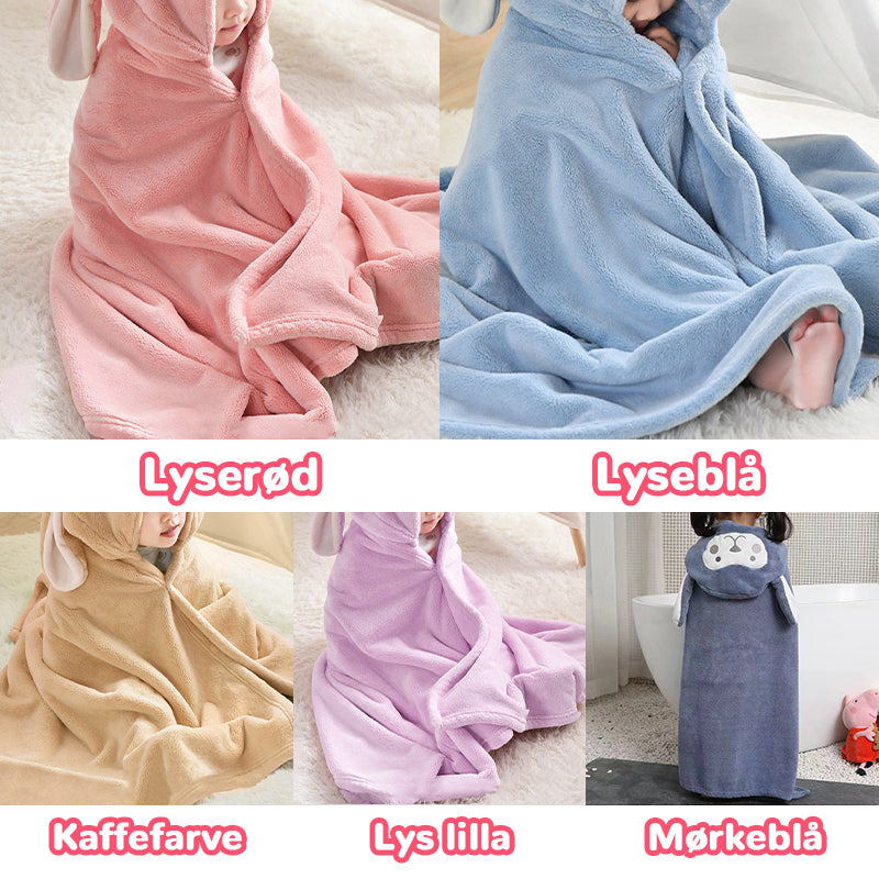 Børne Coral Velvet badekåbe