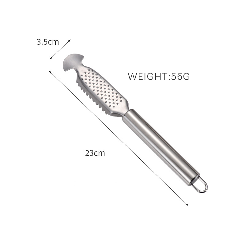 Grind Fish Scales With Ginger