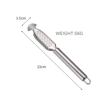 Grind Fish Scales With Ginger