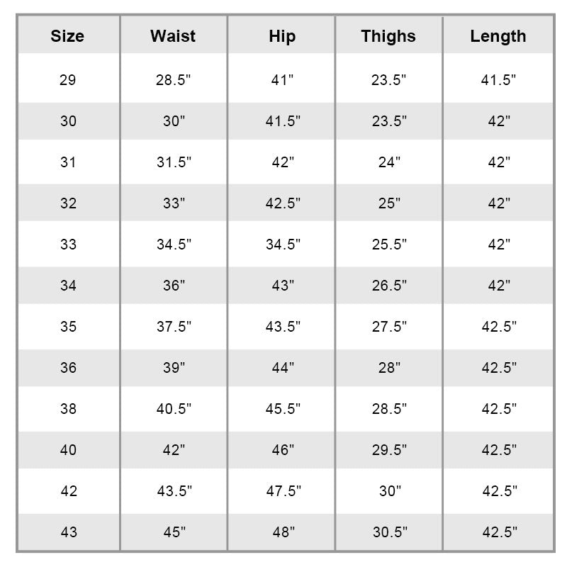 Men's High Waist Jeans