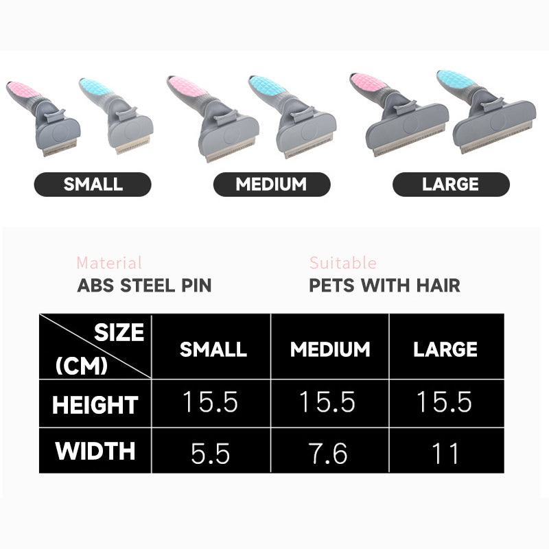 Stainless Steel Needle Pet Comb