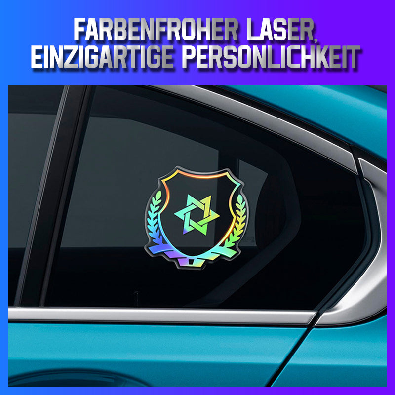 Galvanische Autoaufkleberdekoration
