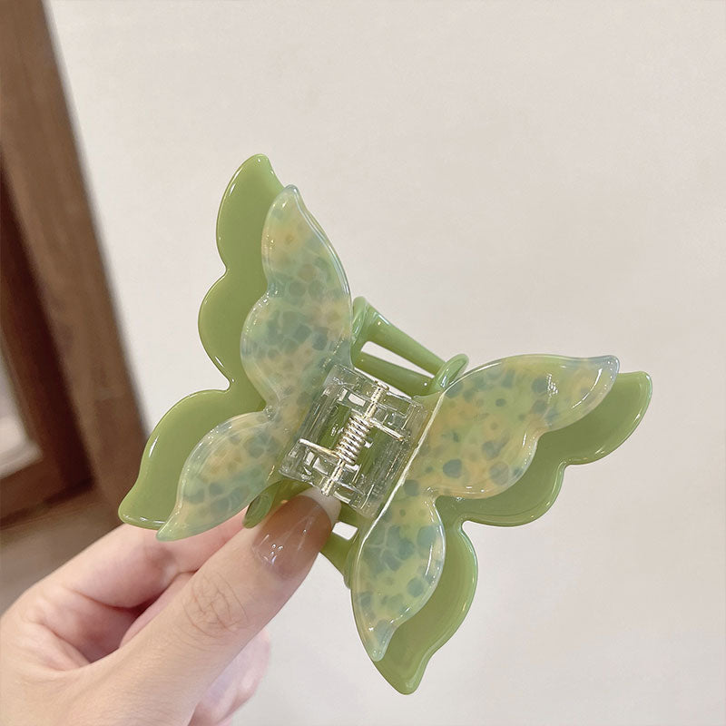Double Layer Butterfly Hair Clips