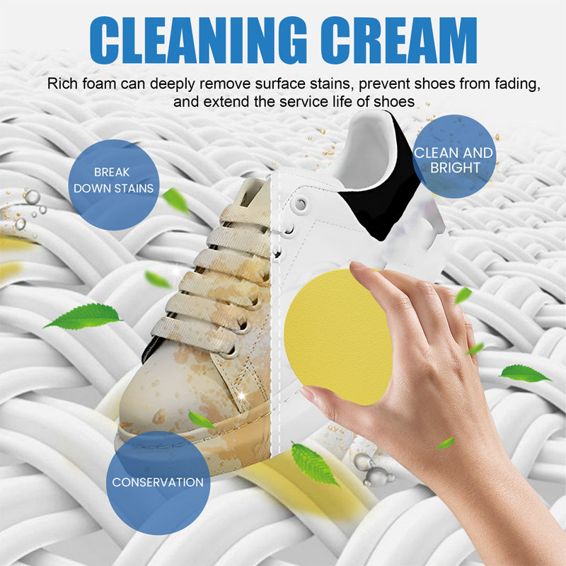 High-Efficiency White Shoe Cleaning Paste