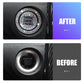 Car One-Button Start Rhinestone Decorative Sticker
